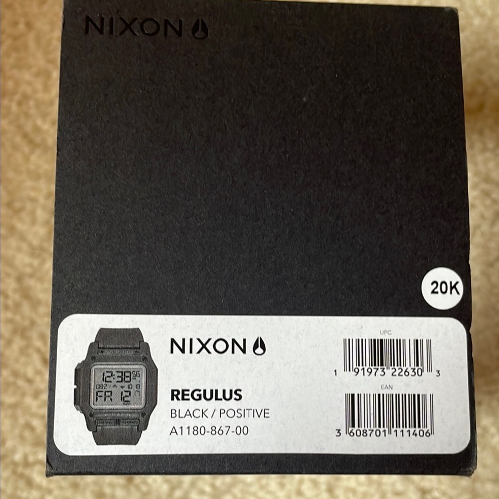 Nixon Regulus Black Digital Watch